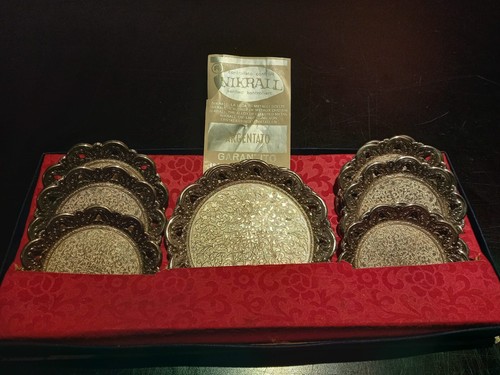 Vintage nikrall saucer set - nikrall,