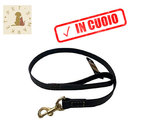 Guinzaglio cuoio cucito a - guinzaglio,