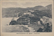 bo903 cartolina monterosso al mare panorama provincia di la spezia