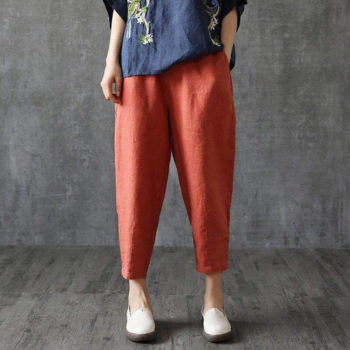Pantaloni harem donna - , cotone