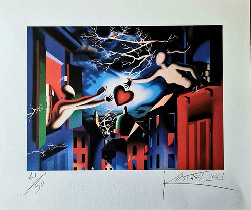 Mark kostabi reaching - mark,