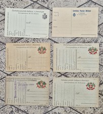 Cartoline Prima Guerra Mondiale. WW1 Non Scritte Lotto 6 pezzi