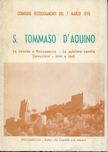 Tommaso aquino la - s., :
