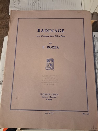Eugène badinage piano tromba - eugène,
