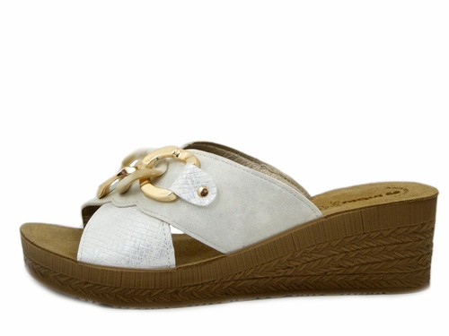 Ciabatta donna eco - eco, pelle