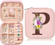 Piccoli Scatola Portagioie Da Viaggio Con Specchio, Mini Porta Gioielli Da Viagg