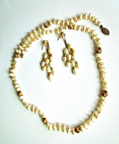 Orecchini lunghi vintage - , 3