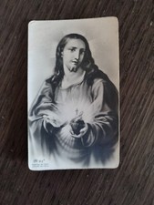 Sacro Cuore di Gesù, Holy Card Ricordo Giuseppe Dattilo, AR 91 T, Siracusa 1961