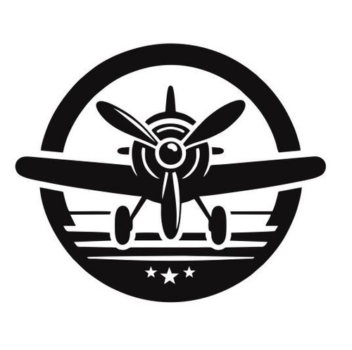 Adesivo elica aereo pilota - elica,
