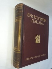 Enciclopedia italiana treccani - enciclopedia,