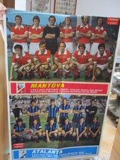 Football Calcio Mantova-Atalanta Anni'70 I Manifesti Di Giovani