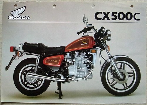Honda cx500c moto custom - moto,