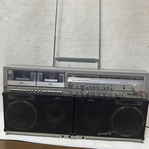 Sharp 909 stereo boombox - sharp, gf-909