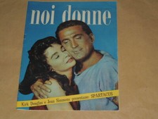 KIRK DOUGLAS E JEAN SIMMONS-ELEONORA ROSSI DRAGO-MARIO DEL MONACO-LIZ TAYLO