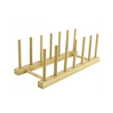 PORTAPIATTI IN LEGNO SUPPORTO