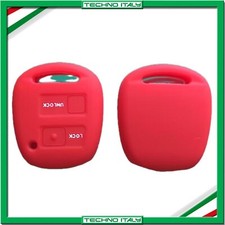 ✅ GUSCIO CHIAVE COVER TOYOTA AYGO YARIS RAV4 PEUGEOT SILICONE ROSSO TOYOTA-45 ✅