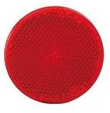 Catarifrangente adesivo rosso