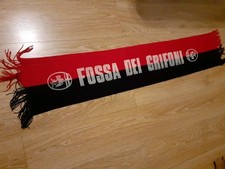 SCIARPA SCARF ULTRAS VINTAGE FOSSA DEI GRIFONI GENOA. PANNO ANNI '80