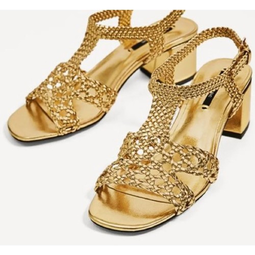 Zara sandali con tacco - sandali,