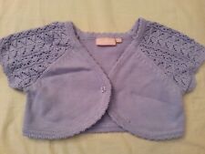 lotto 693 maglia coprispalle giacchetto cardican viola bimba bambina CYCLEBAND 6