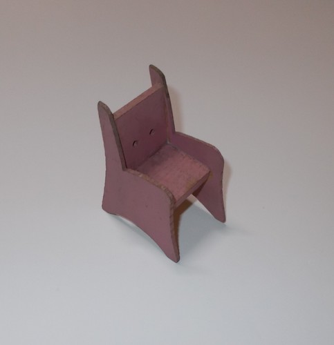 Miniature chair doll - miniature, chair-doll