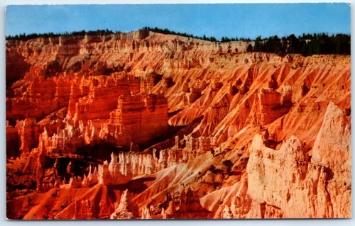 Cartolina bryce canyon da - canyon,
