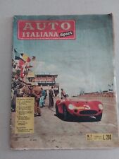 AUTO ITALIANA  N.7    15 GIUGNO 1957 ANALISI TECNICA MERCEDES 300 SL ROADSTER