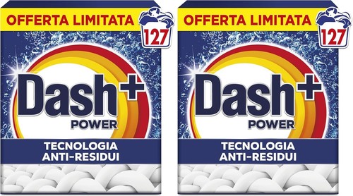 Dash detersivo polvere - 2x, 127