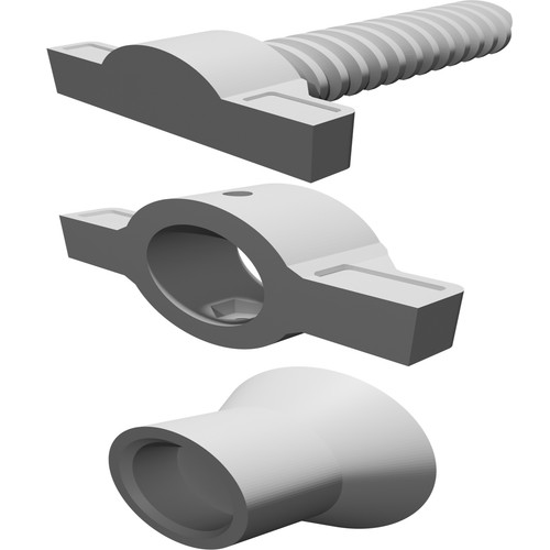 Kit manopola supporto - kit,