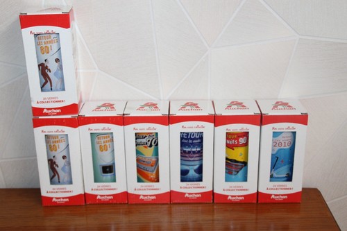 Verres collector auchan - 6,