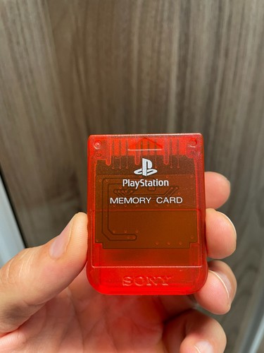 Memory card sony ps1 originale - card,