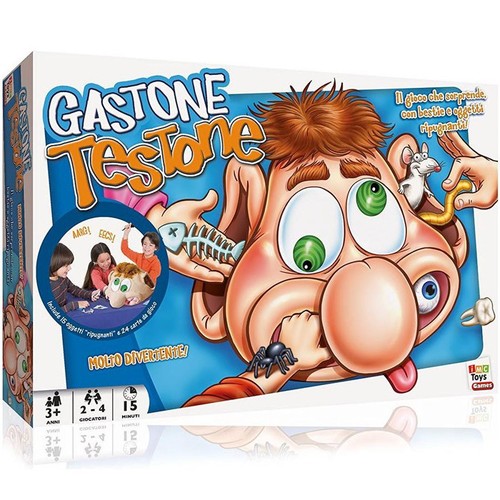 Gastone testone gioco - testone, di