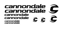 adesivi bici -  10 adesivi  cannondale - stickers cannondale