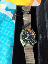 Orient Triton green orange