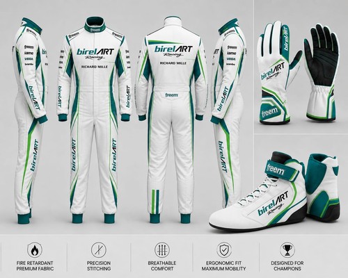 Tuta kart racing con scarpe - tuta,