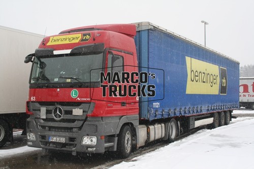 Foto camion mercedes benz - camion, mercedes-benz