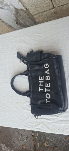 Borsa mano tote nera - borsa,