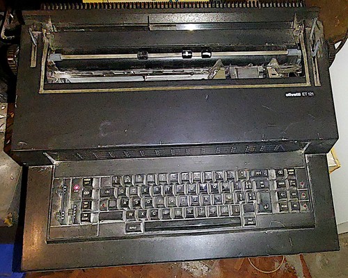 Macchina scrivere elettrica - macchina,
