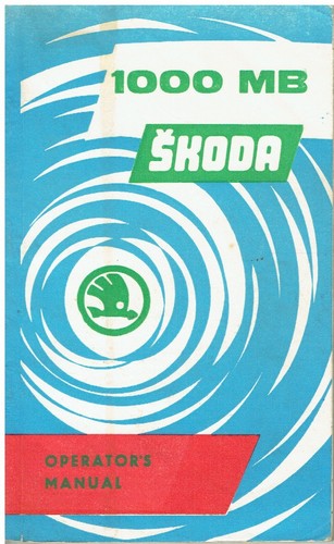 Skoda 1000mb berlina originale - berlina,