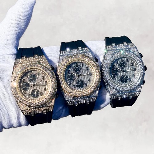 Orologio hip hop cinturino - orologio,