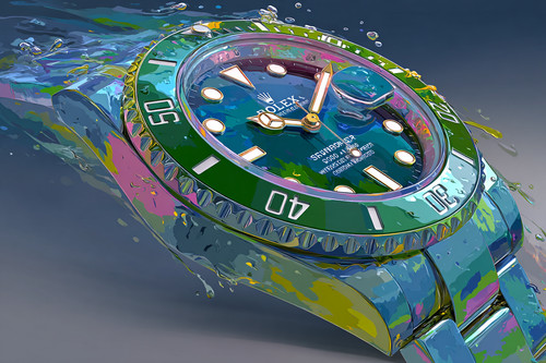 Rolex submariner pop art - submariner,