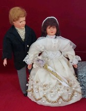 Caco bambole pieghevoli sposi