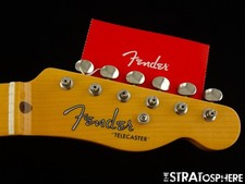USA Fender Custom Shop 54 Telecaster NECK & TUNERS, Tele Guitar 1954 TCP Maple