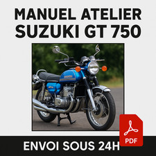 Manuel atelier suzuki 750 - manuel,
