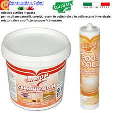 Colla Per Polistirolo CAMON Pannelli Isolanti Adesivo Acrilico Poliuretano
