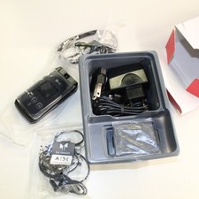 Raro telefono vintage LG U450 TRE nero internazionale in scatola da collezione