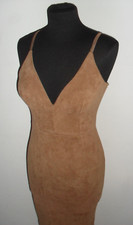 BELLO E ATTUALE  VESTITO DONNA IN ECO CAMOSCIO  Tg. S  COLORE MODA