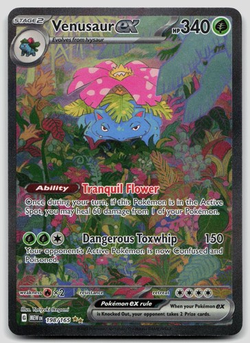 Venusaur 198 165 151 - ex,