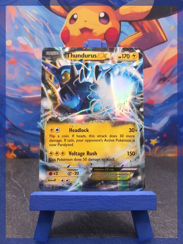 Carta pokémon thundurus ex - thundurus,