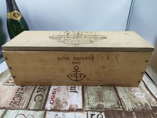 Casse in legno vintage VEUVE